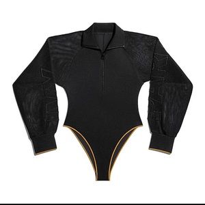 Ivy Park x Adidas Mesh Balloon Sleeve Body Suit